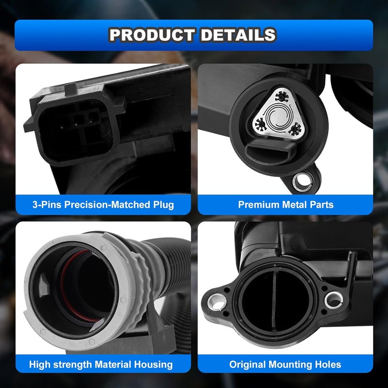 AUTOBABA DC3Z6A785C Oil Separator Assembly Compatible with 2011 2012 2013 2014 2015 2016 Ford F250 F350 F450 F550 Super Duty 6.7L Powerstroke Diesel PCV CCV Vent Valve Engine Crankcase Replace# DC3Z-6A785-C - Image 5
